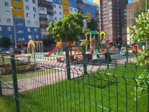 3D заборы для детского сада 70 метров фото недорого