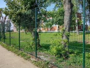 3D заборы для школы 90 метров фото в Орехово-Зуево