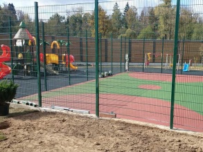 Забор на детскую площадку 50 метров фото в Орехово-Зуево